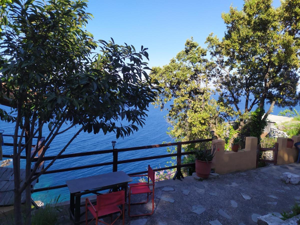 Triple Studio Room With The Most Beatifull View In Mylopotamos Tsagkarada Extérieur photo