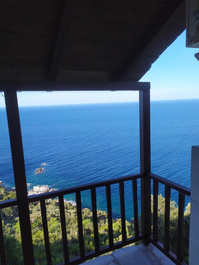 Triple Studio Room With The Most Beatifull View In Mylopotamos Tsagkarada Extérieur photo